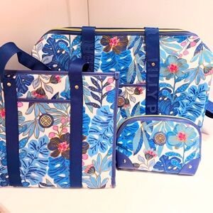 Lilly Pulitzer Travel Bag Set